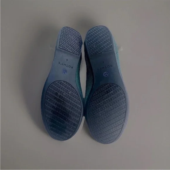 Rothy’s Rare Evergreen Loafers Flats Size 6 - Picture 6 of 10